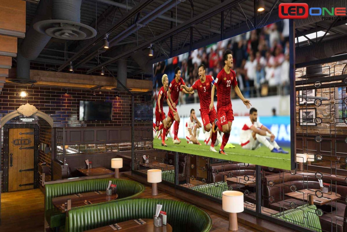 Giải pháp màn hình LED cho quán Cafe