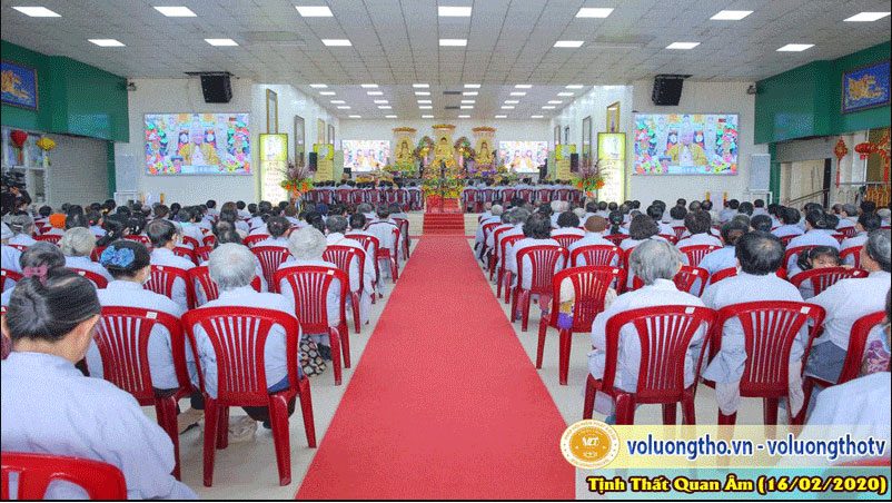 Thi công màn hình LED P2.5 tại chùa Tịnh Thất Quan Âm