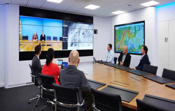 Ứng dụng màn hình ghép họp trực tuyến