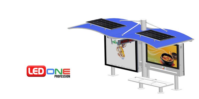 Màn hình quảng cáo năng lượng mặt trời - đỉnh cao công nghệ mới
