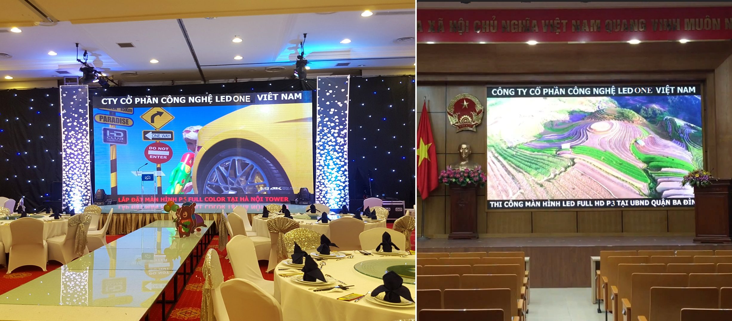 So sánh màn hình led P3 và P5, nên dùng màn hình nào