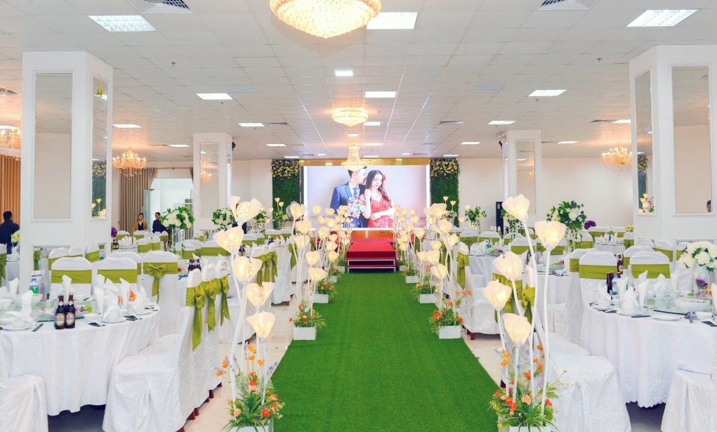 Màn hình LED nhà hàng tiệc cưới